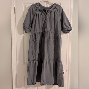 Esby Gray Maxi Dress